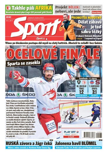 Obálka e-magazínu Sport 9.4.2022