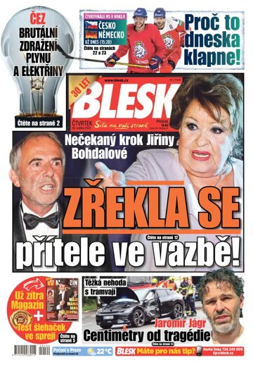 Obálka e-magazínu Blesk 26.5.2022