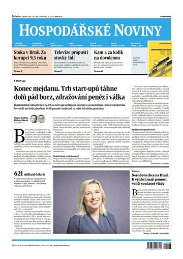Obálka e-magazínu Hospodářské noviny 106 - 1.6.2022