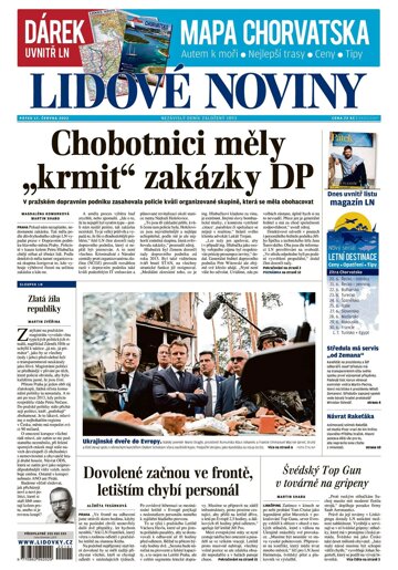 Obálka e-magazínu Lidové noviny 17.6.2022
