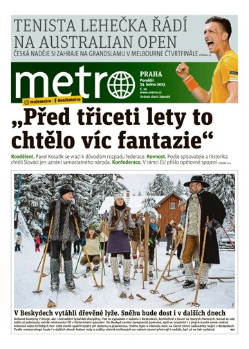 Obálka e-magazínu deník METRO 23.1.2023