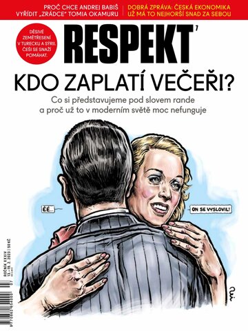 Obálka e-magazínu Respekt 7/2023