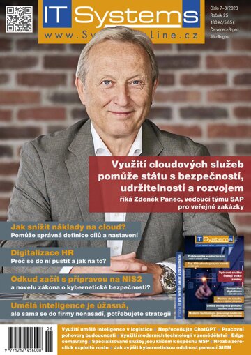 Obálka e-magazínu IT Systems 7-8/2023