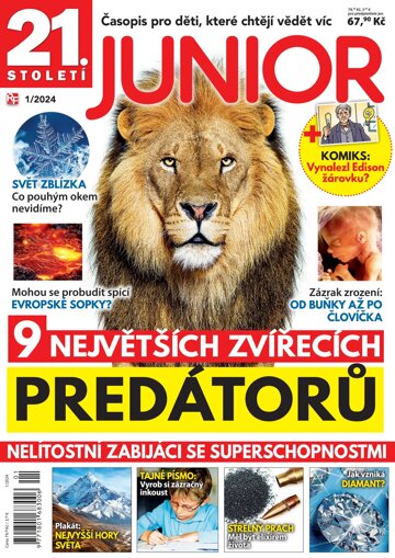 Obálka e-magazínu 21. století JUNIOR 1/24