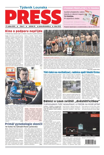 Obálka e-magazínu Lounský press 3/24