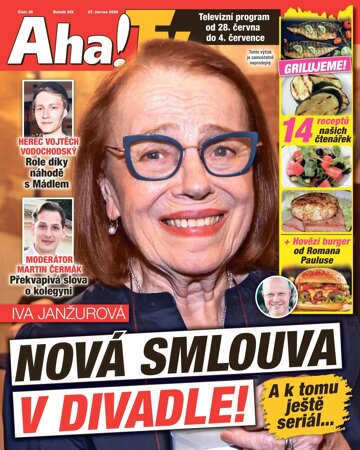 Obálka e-magazínu AHA! Tv - 27.06.2024