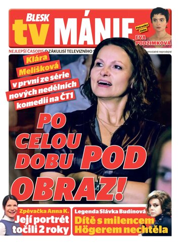 Obálka e-magazínu Blesk Tv manie 3.5.2025