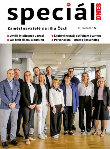 Obálka e-magazínu Magazín DNES SPECIÁL Jižní Čechy - 24.10.2025