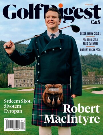 Obálka e-magazínu GolfDigest 4/26