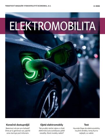 Obálka e-magazínu Hospodářské noviny - příloha 111 - 11.6.2026 Elektromobilita