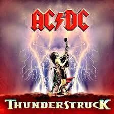 Obálka uvítací melodie Thunderstruck