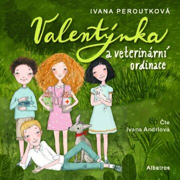 Obálka audioknihy Valentýnka a veterinární ordinace