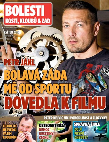 Obálka e-magazínu Blesk příloha BOLESTI KOSTÍ KLOUBŮ A ZAD - 13.5.2015