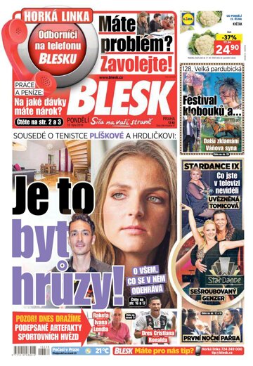 Obálka e-magazínu Blesk 15.10.2018