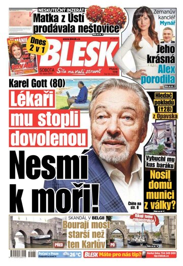 Obálka e-magazínu Blesk 10.8.2019