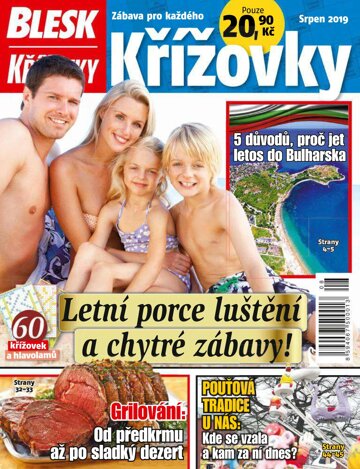 Obálka e-magazínu Blesk Křížovky 8/2019
