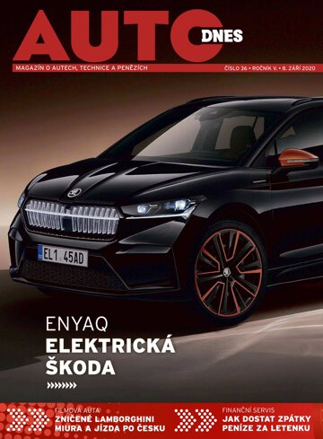 Obálka e-magazínu Auto DNES 8.9.2020