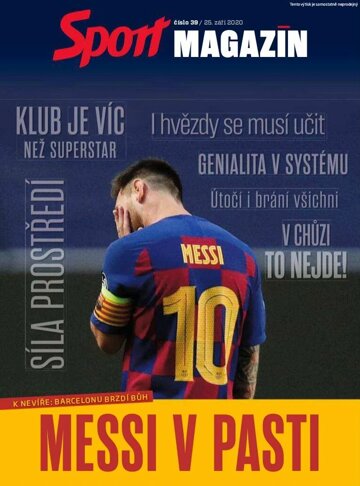 Obálka e-magazínu Příloha Sport magazín - 25.9.2020