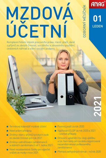 Obálka e-magazínu Mzdová účetní 2021 1/21