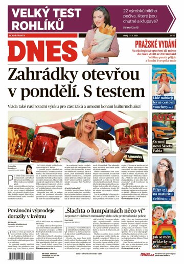 Obálka e-magazínu MF Dnes 11.5.2021