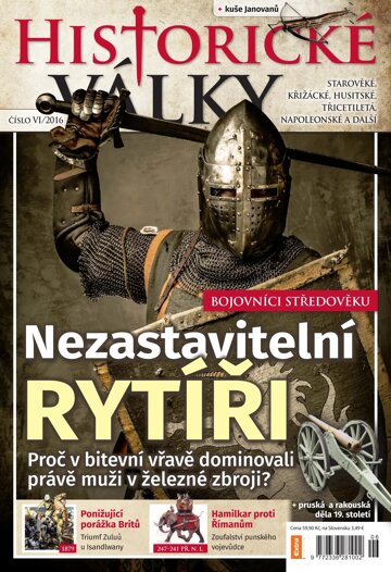 Obálka e-magazínu Historické války 6/2016