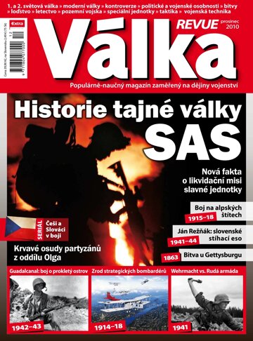 Obálka e-magazínu Válka REVUE 12/2010