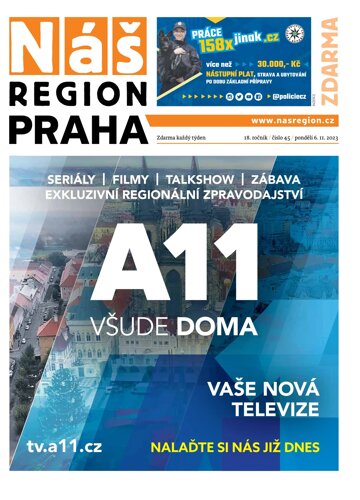 Obálka e-magazínu Náš Region - Praha 45/2023