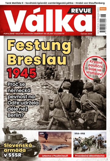Obálka e-magazínu Válka REVUE 6/2025