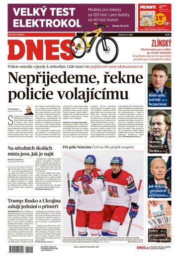 Obálka e-magazínu MF DNES Zlínský - 20.05.2025