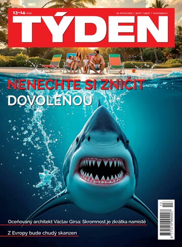 Obálka e-magazínu TYDEN