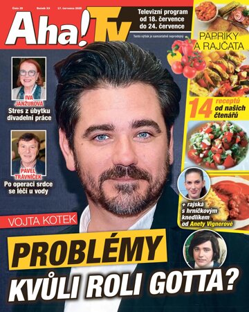 Obálka e-magazínu AHA! Tv - 17.07.2025