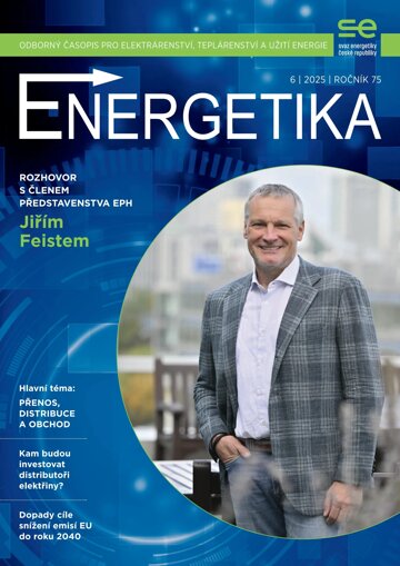 Obálka e-magazínu Energetika 6/2025