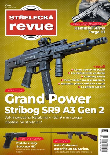 Obálka e-magazínu Střelecká revue 1-2/2026