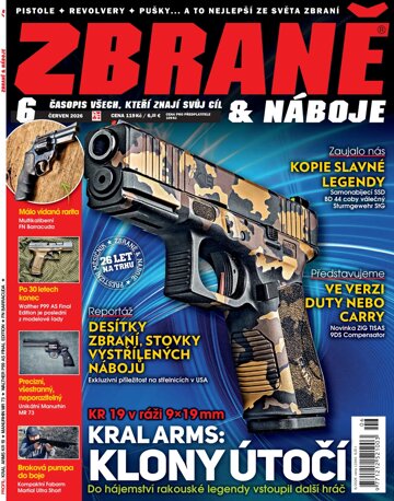 Obálka e-magazínu Zbraně & náboje 6/2026