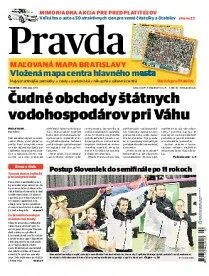Obálka e-magazínu Pravda 11. 2. 2013