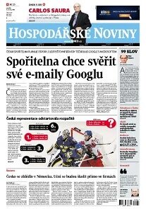 Obálka e-magazínu Hospodářské noviny 087 - 6.5.2013