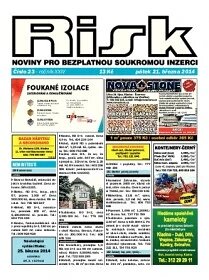 Obálka e-magazínu Risk 23/2014