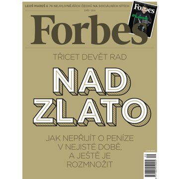 Obálka audioknihy Forbes září 2016