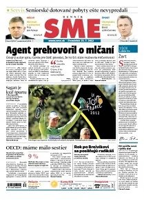 Obálka e-magazínu SME 23.7.2012