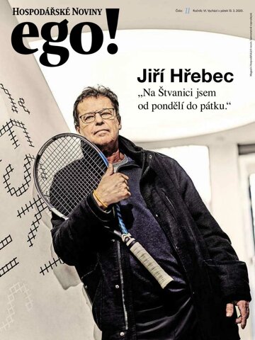 Obálka e-magazínu Hospodářské noviny - příloha Ego! 052 - 13.3.2020 magazín Ego!