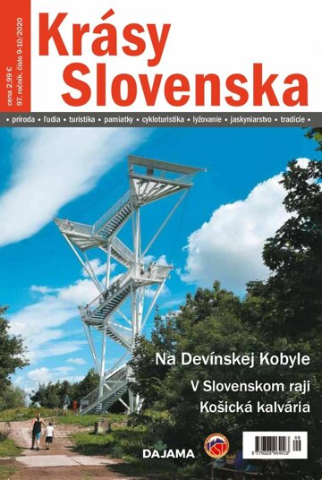 Obálka e-magazínu Krásy Slovenska 9-10/2020