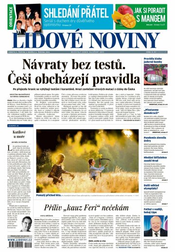 Obálka e-magazínu Lidové noviny 5.6.2021