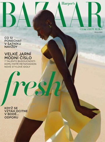 Obálka e-magazínu Harper’s Bazaar 3/2022