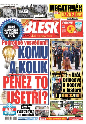 Obálka e-magazínu Blesk 14.9.2022