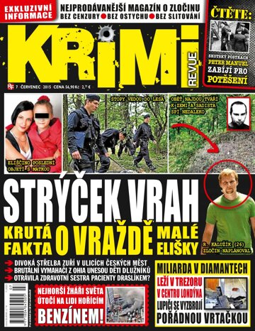 Obálka e-magazínu Krimi revue 7/15