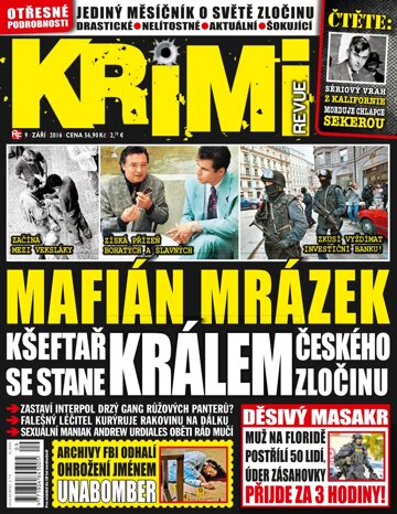 Obálka e-magazínu Krimi revue 9/16