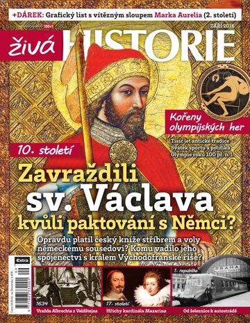 Obálka e-magazínu Živá historie 9/2016