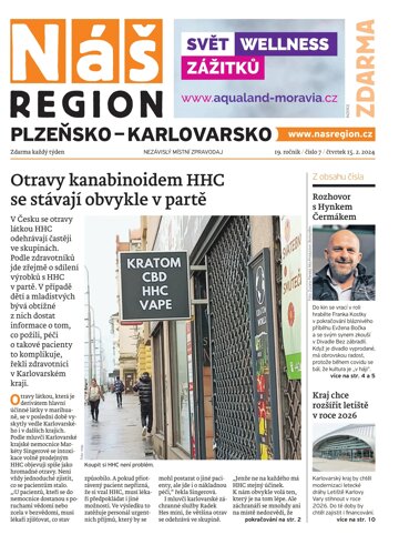 Obálka e-magazínu Náš Region - Karlovarsko 7/2024