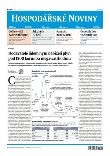 Obálka e-magazínu Hospodářské noviny 091 - 13.5.2024