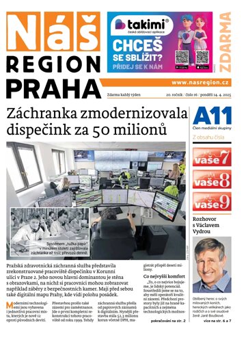 Obálka e-magazínu Náš Region - Praha 16/2025
